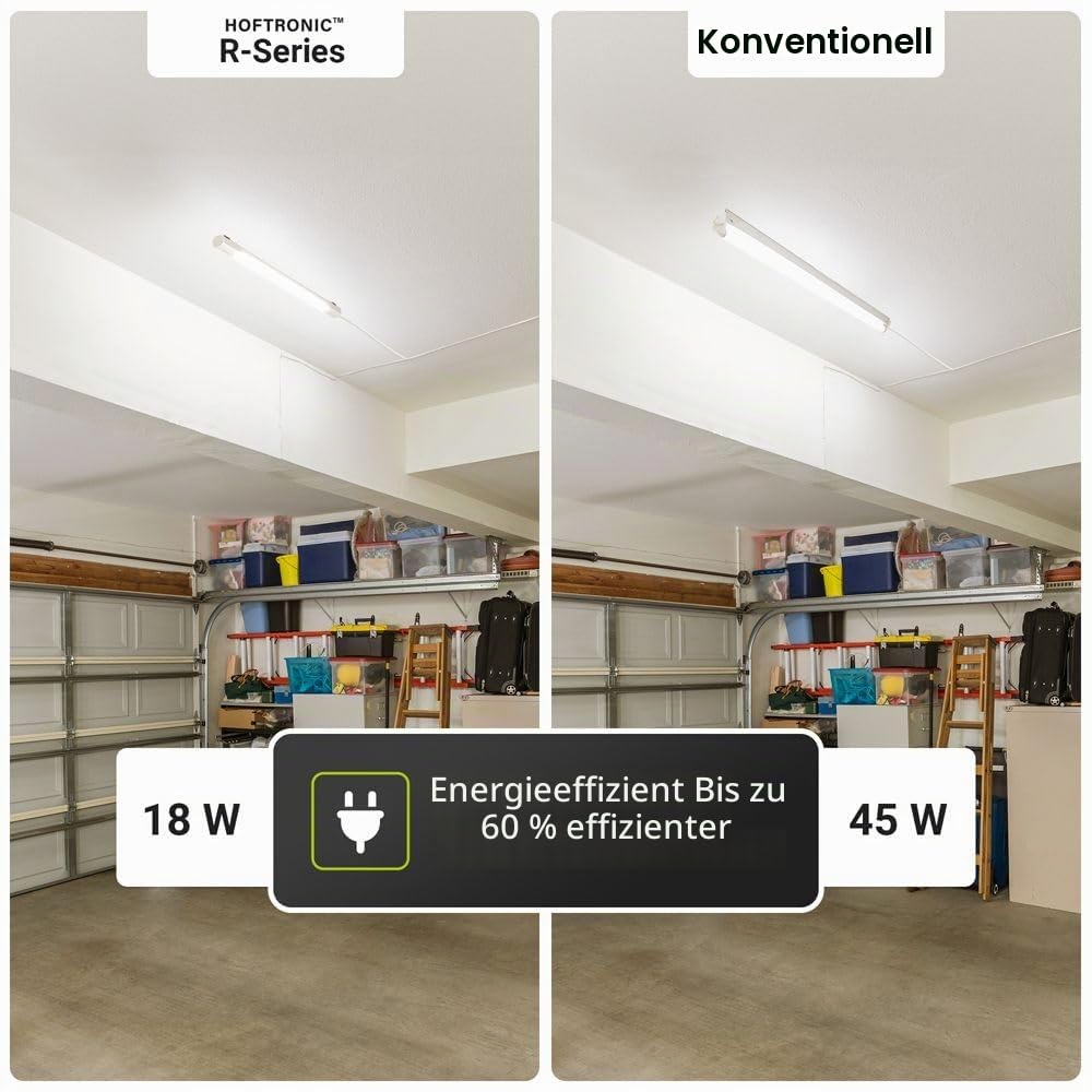 Hoftronic R LED Feuchtraumleuchte 150 cm 48W neutralweiß