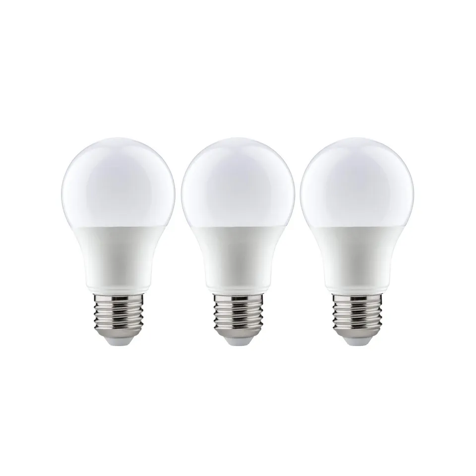 Paulmann 28532 LED-Lampe E27 3er-Pack Warmweiß 9W
