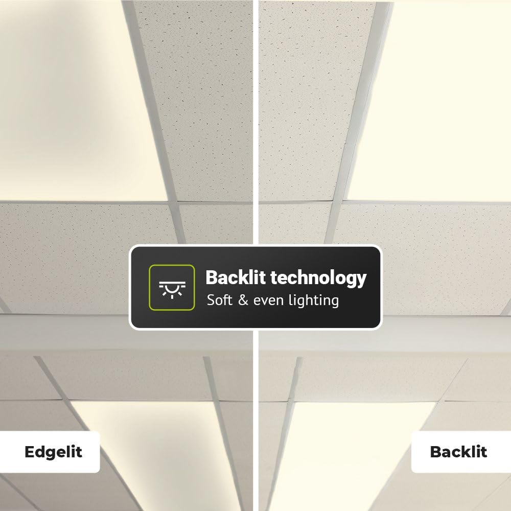 Hoftronic LED Panel 120x30 Deckenpanel DALI Treiber 3000K