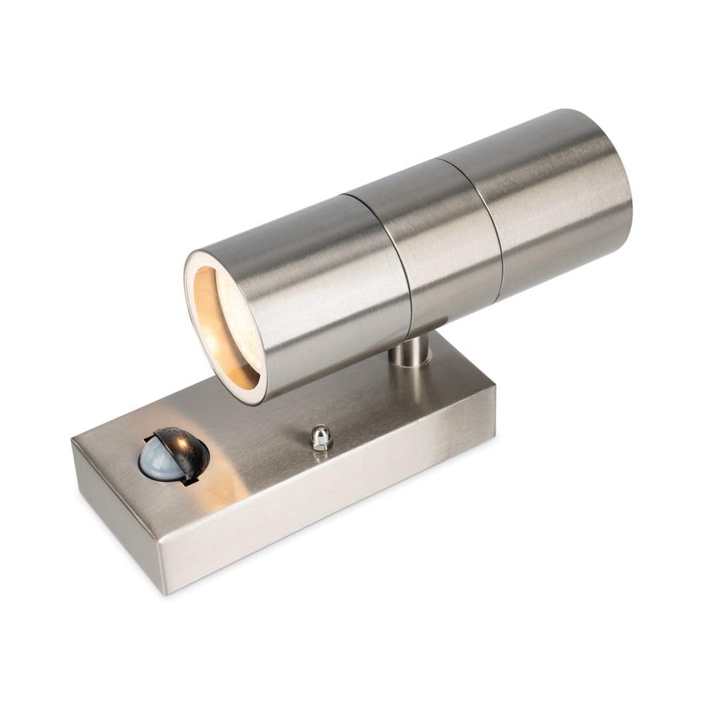 Hoftronic Up Down Wandleuchte Edelstahl 2700K Sensor