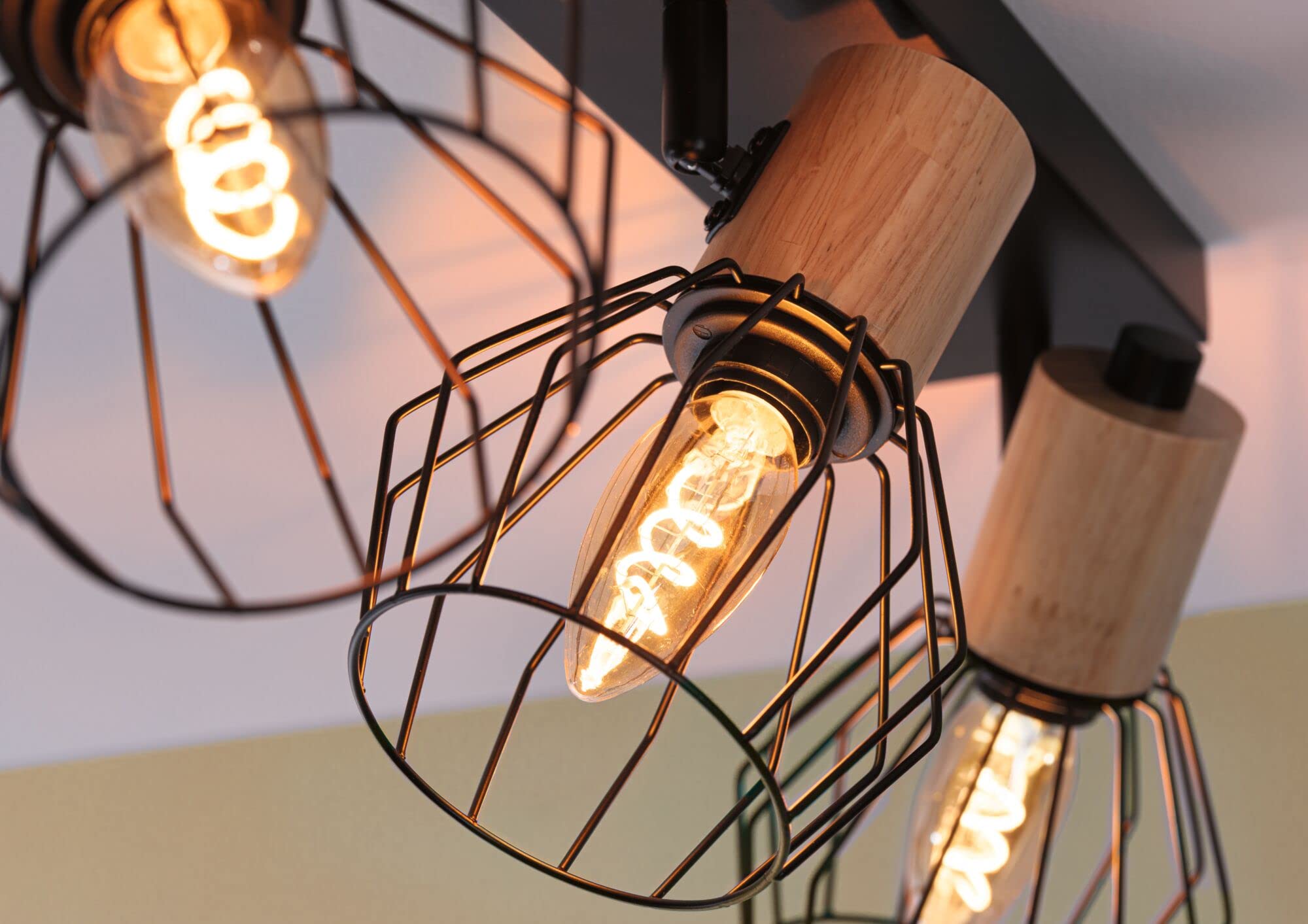 Paulmann 28751 Filament Kerzen LED-Lampe E14 gold dimmbar 2500K