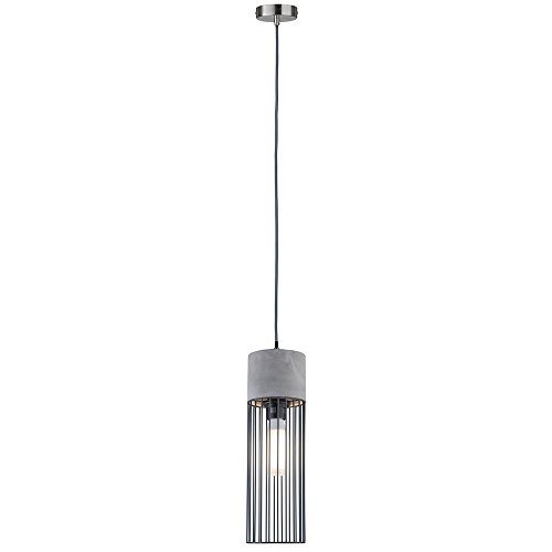Paulmann 79618 Neordic Henja Pendelleuchte Grau Beton E27