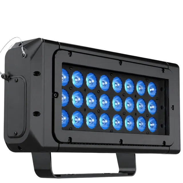 DTS Brick LED Fluter Außen Grau IP65