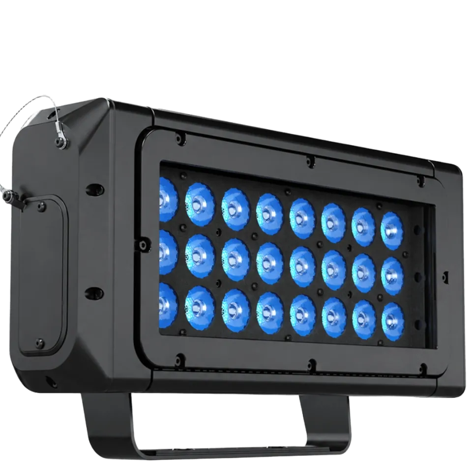 DTS Brick LED Fluter Außen Grau IP65