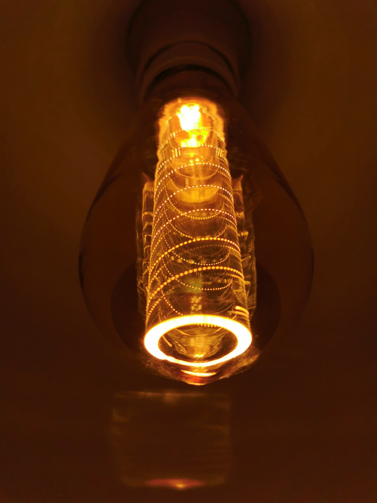 Paulmann InnerGlow 28829 ST64 LED-Birne E27 gold 1800K