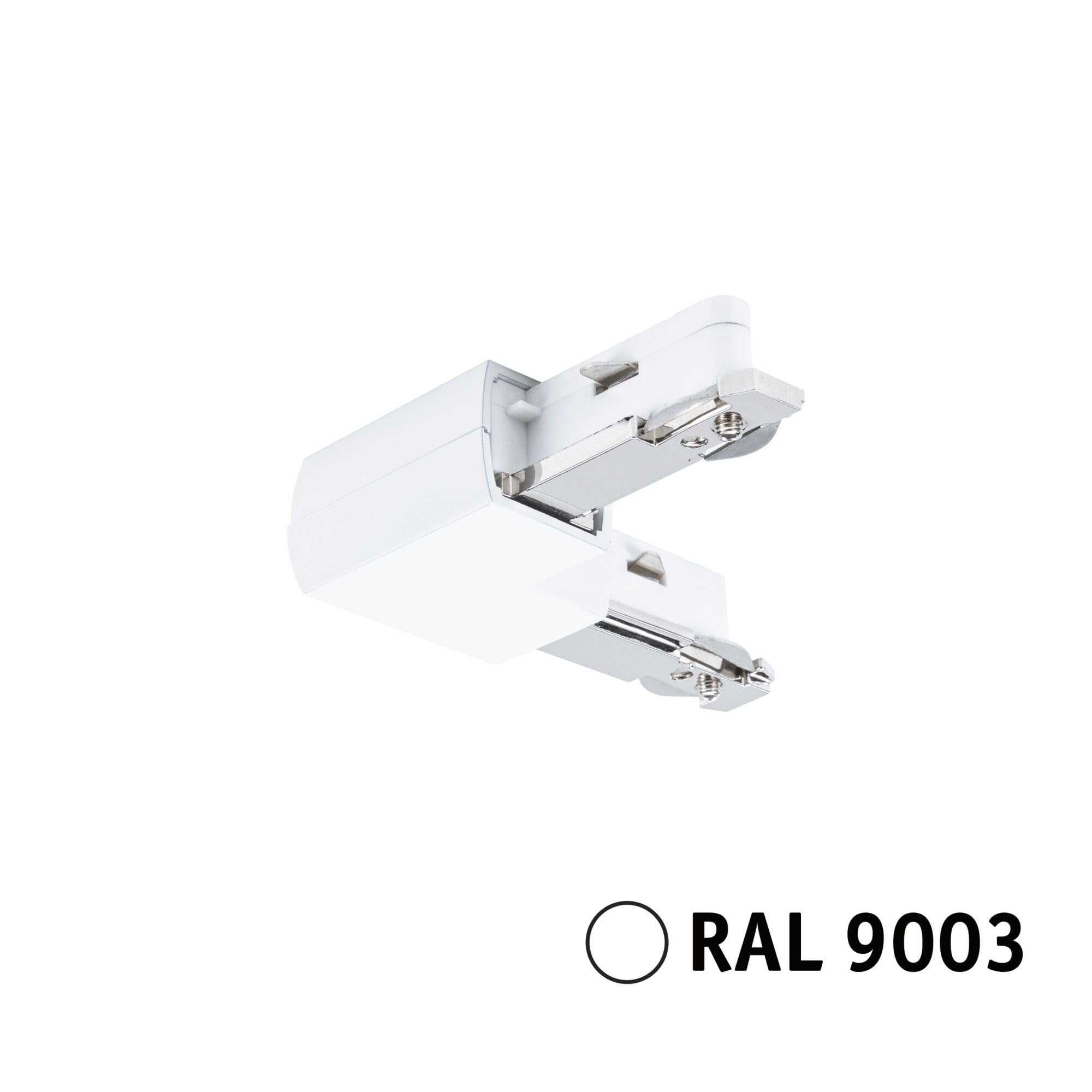 Paulmann URail 95646 Verbinder L-Stück Signalweiß 62x62 mm