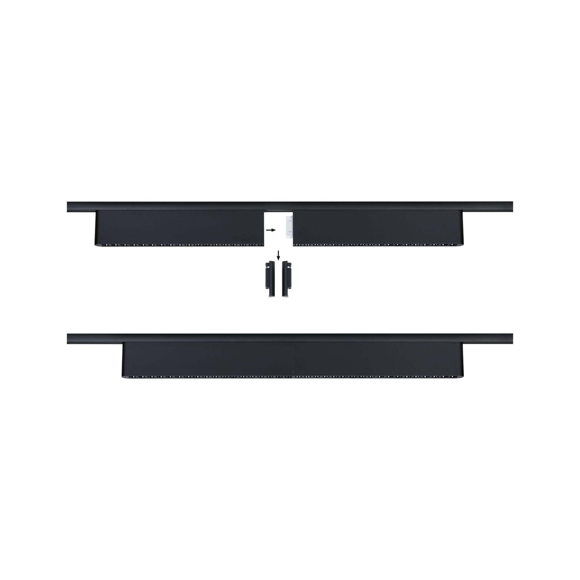 Paulmann URail 95715 Lightbar Zelos 3000K Schwarz 1050lm