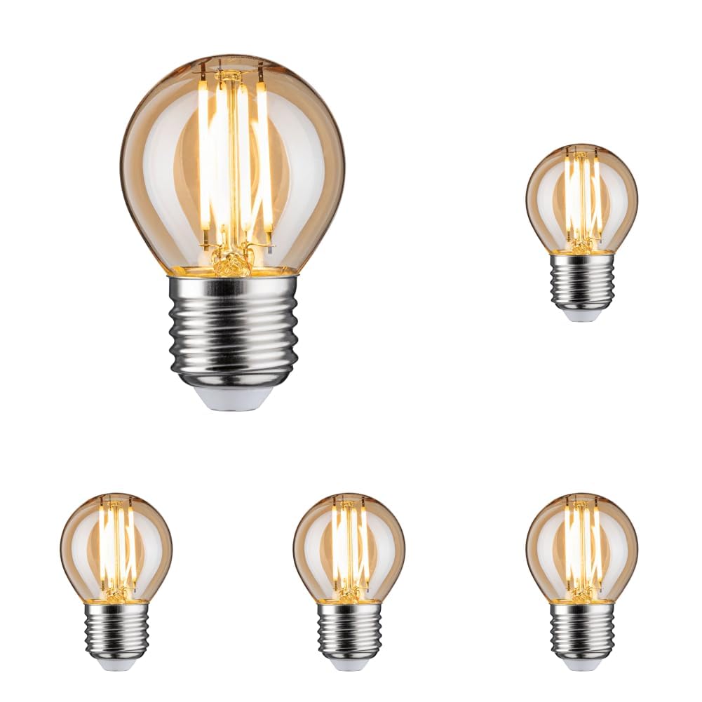 Paulmann 28713 Filament LED-Lampe E27 1 Stück dimmbar Goldlicht