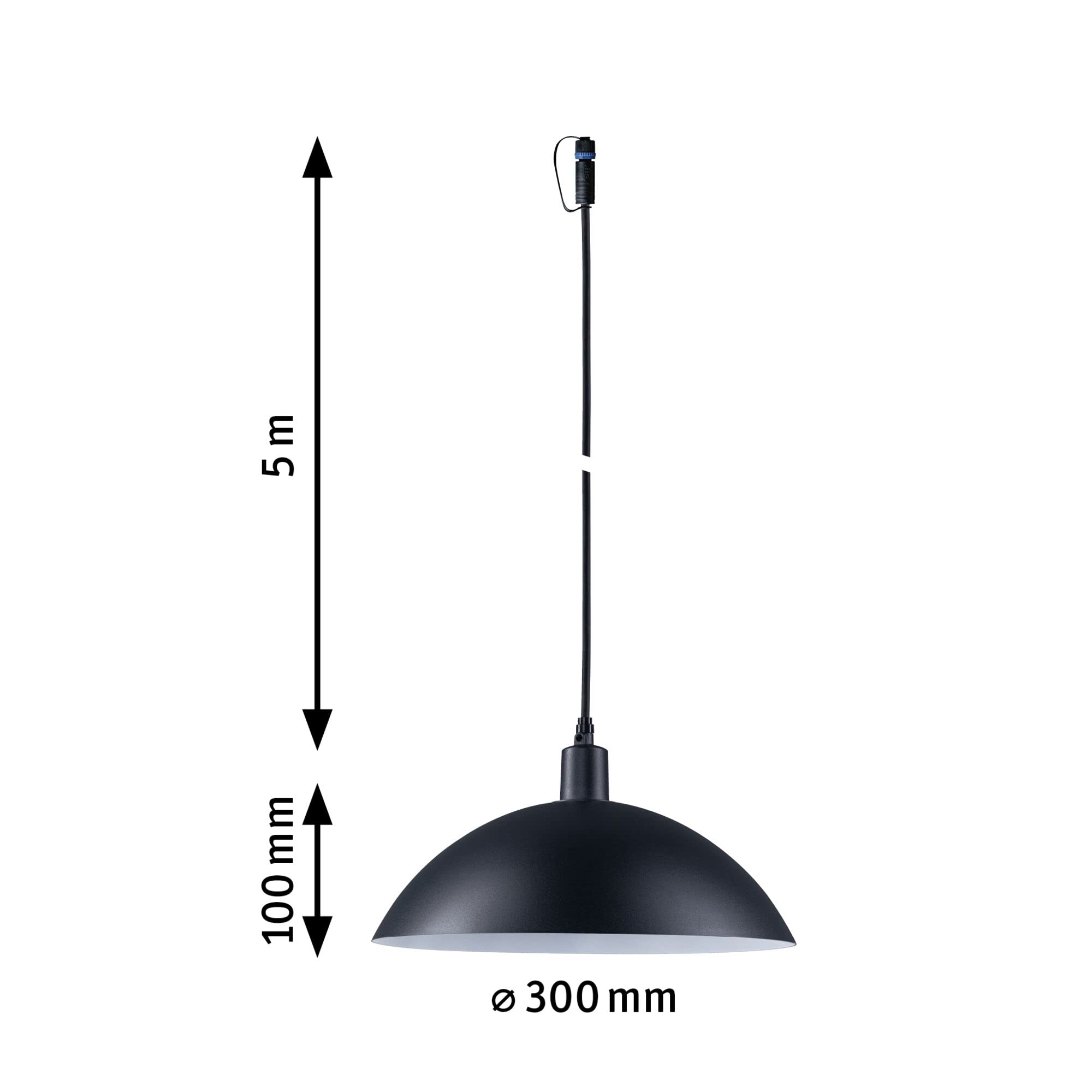 Paulmann Plug & Shine Mapalo 93103 Pendelleuchte IP65 3000K