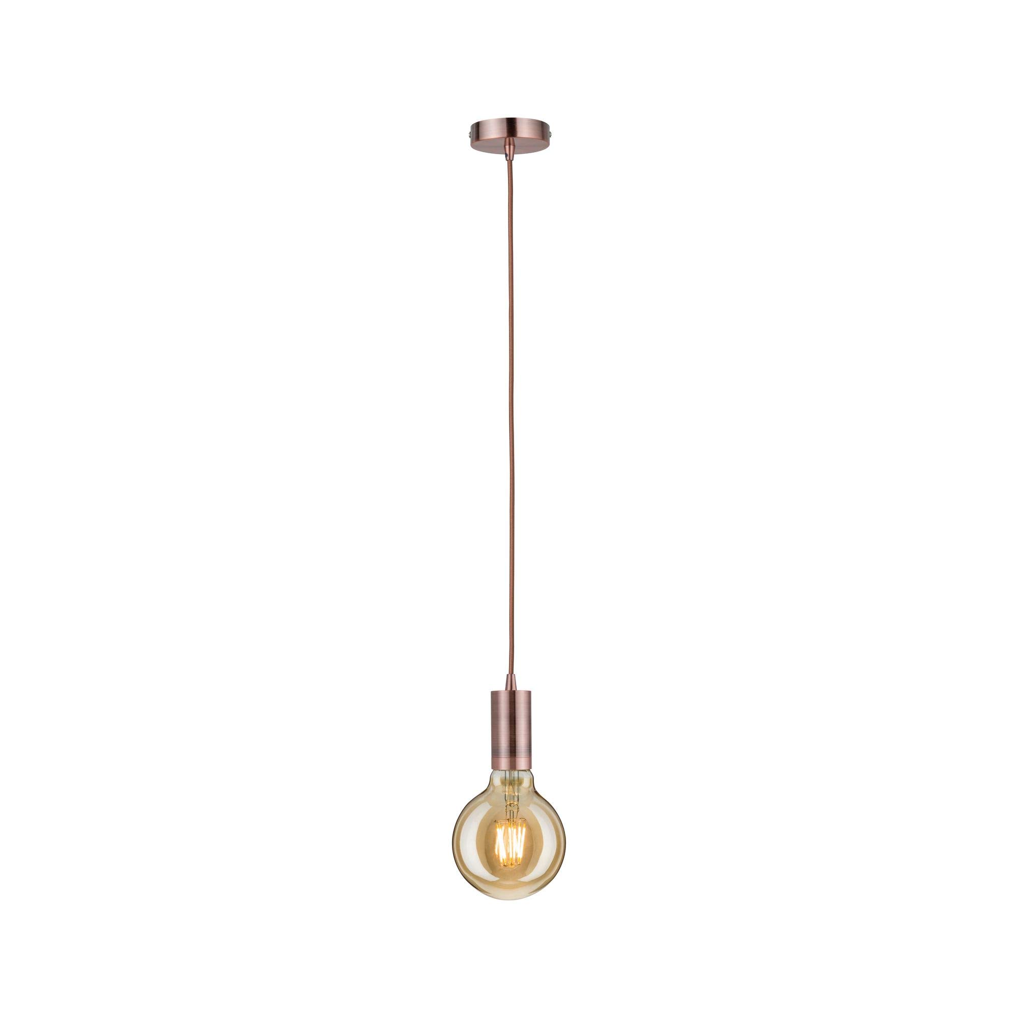Paulmann Neordic Haldis 50387 Pendelleuchte Kupfer