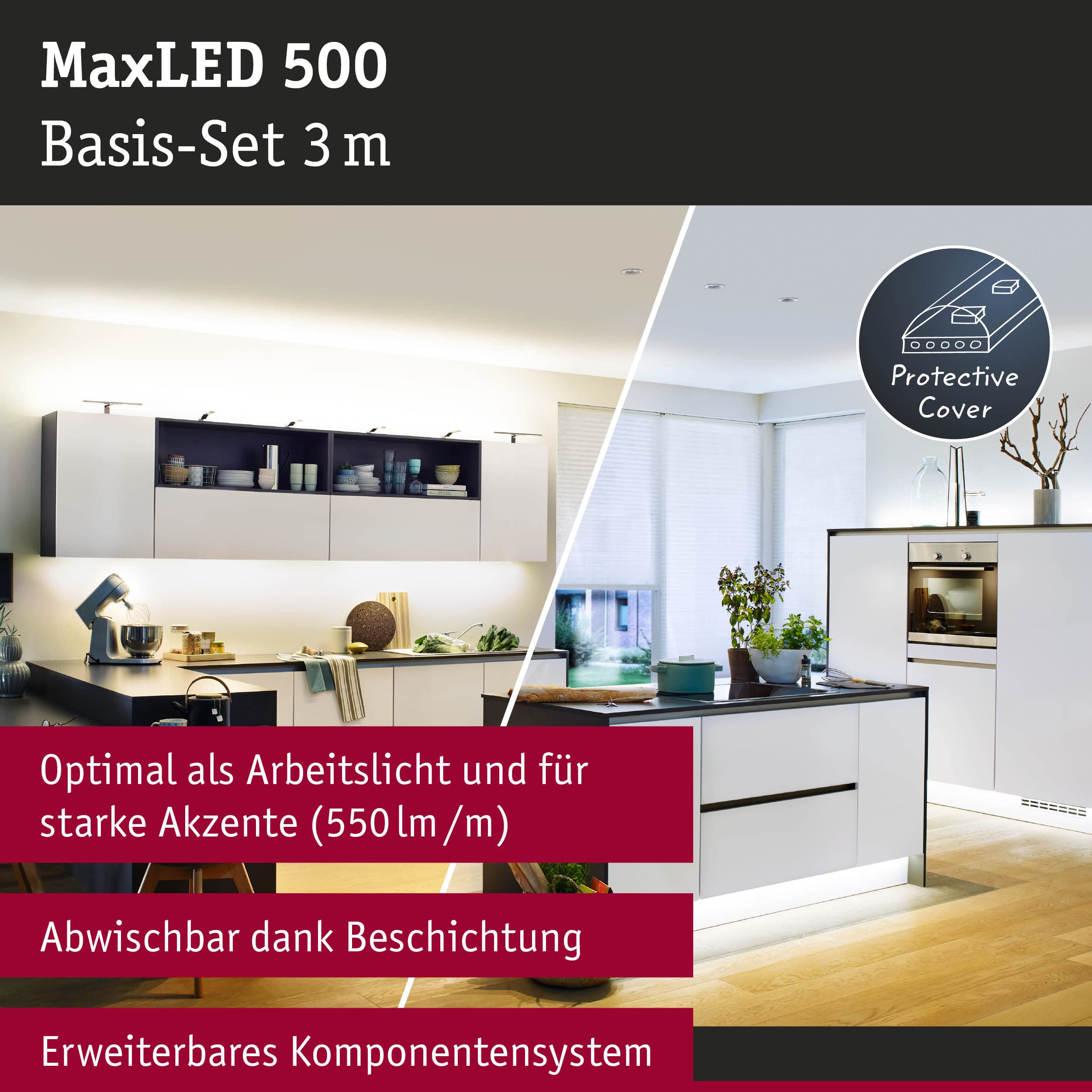 Paulmann MaxLED Tunable White Basisset LED-Strip 3m 20W