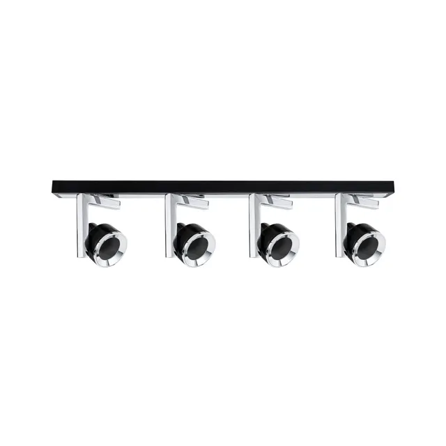 Paulmann Turn 66672 Deckenstrahler 4xGU10 Schwarz-Chrom