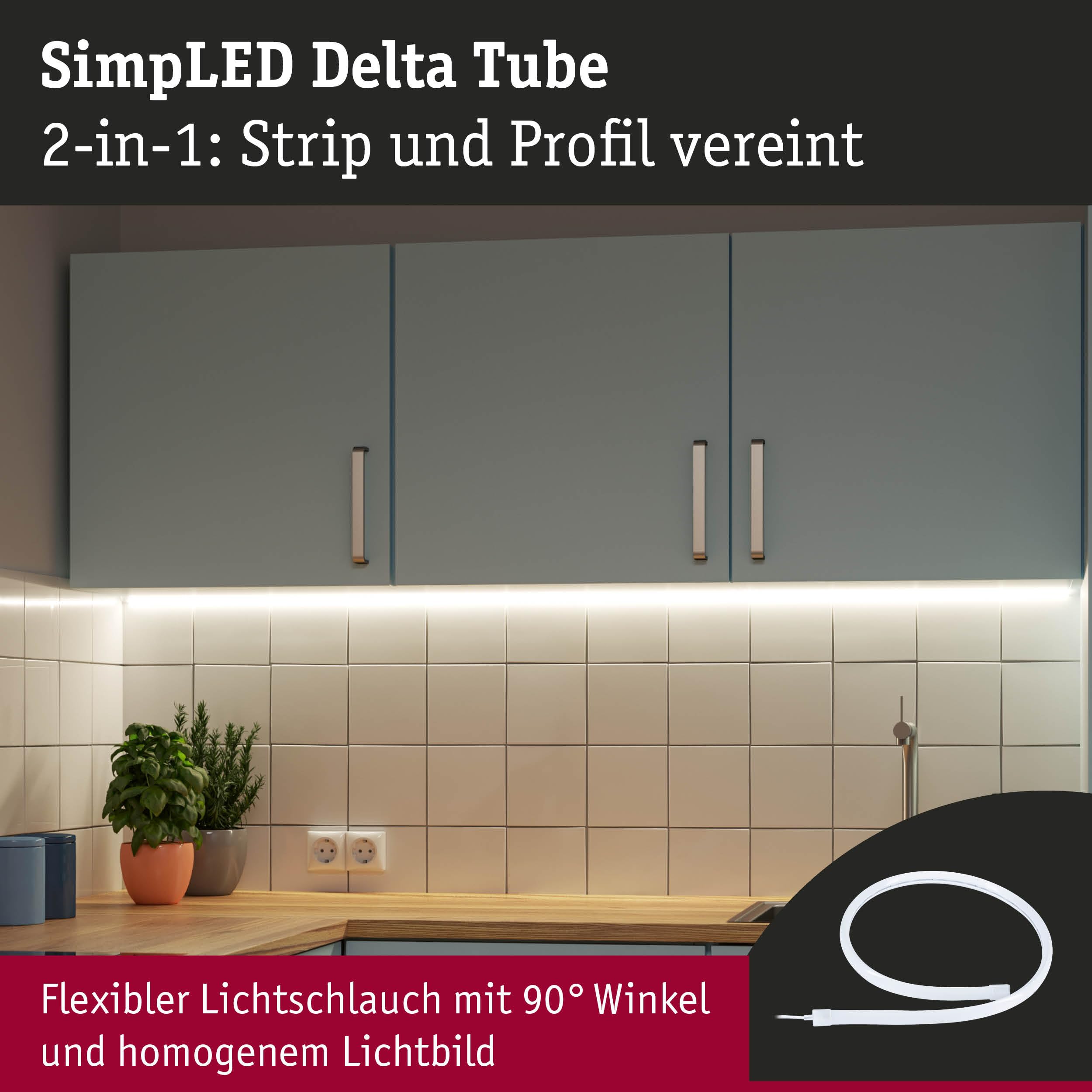 Paulmann SimpLED Delta 79566 LED Strip 1m warmweiß dimmbar