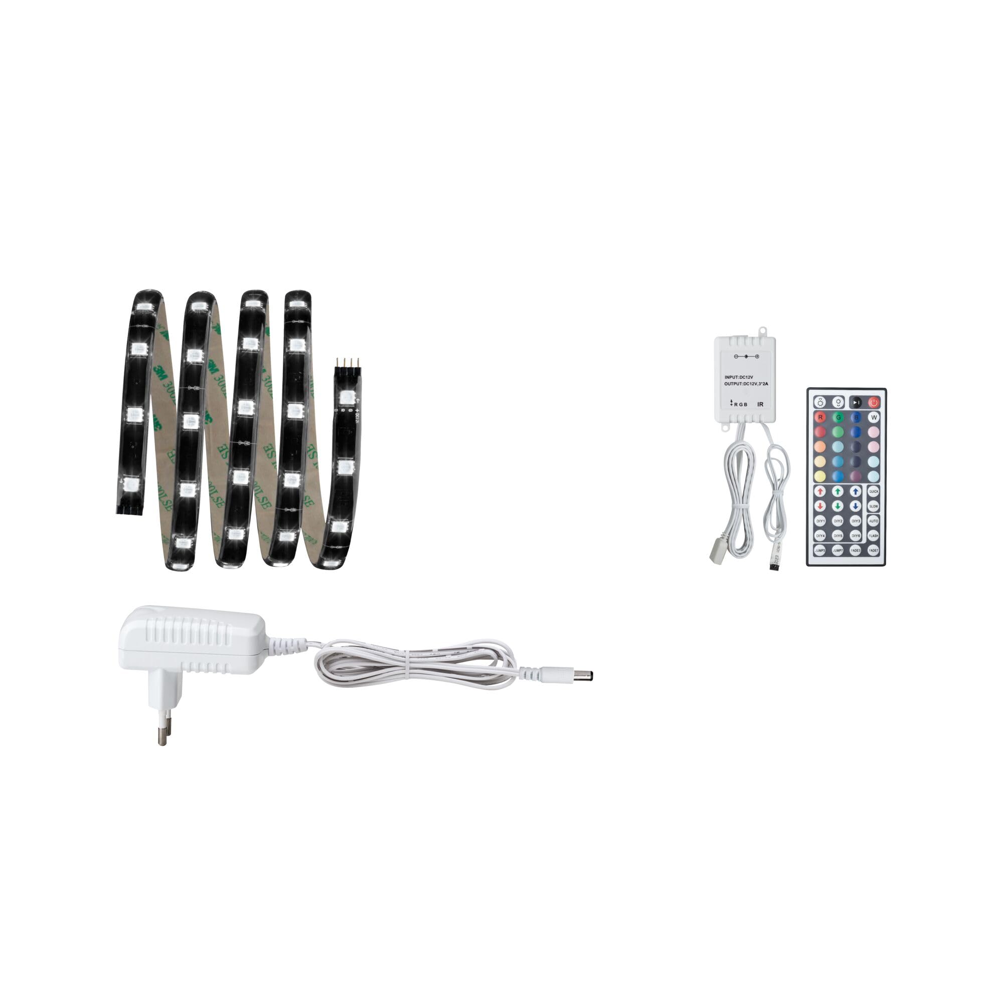 Paulmann YourLED 70319 LED-Streifen 1,5 m RGB mit Fernbedienung