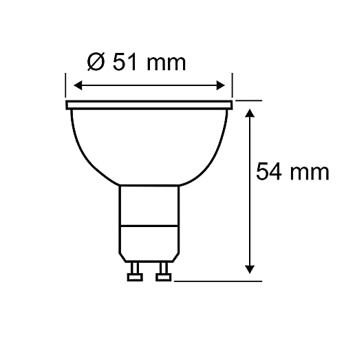 Paulmann 28443 LED Reflektor GU10 6,5W Ra90 350lm