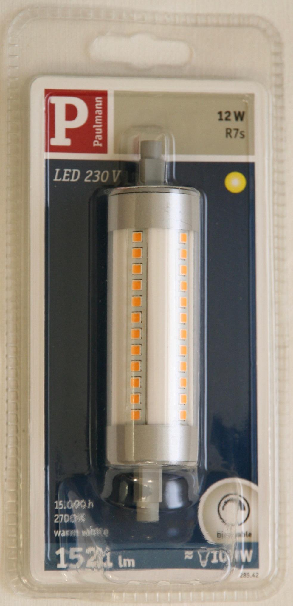 Paulmann 285.42 LED Stab 12W R7s warmweiß