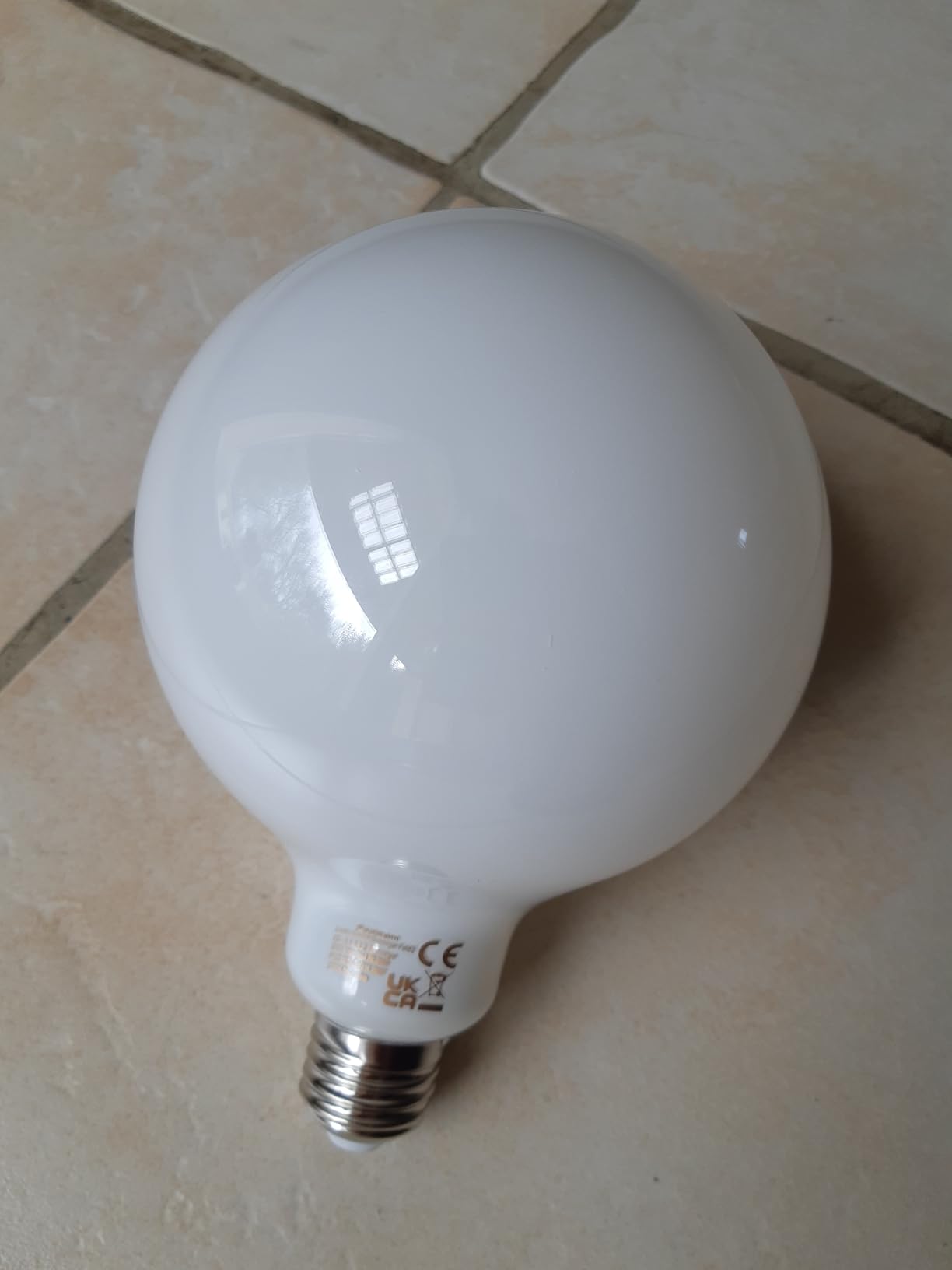 Paulmann 28627 LED Filament G125 E27 7W Opal Warmweiß