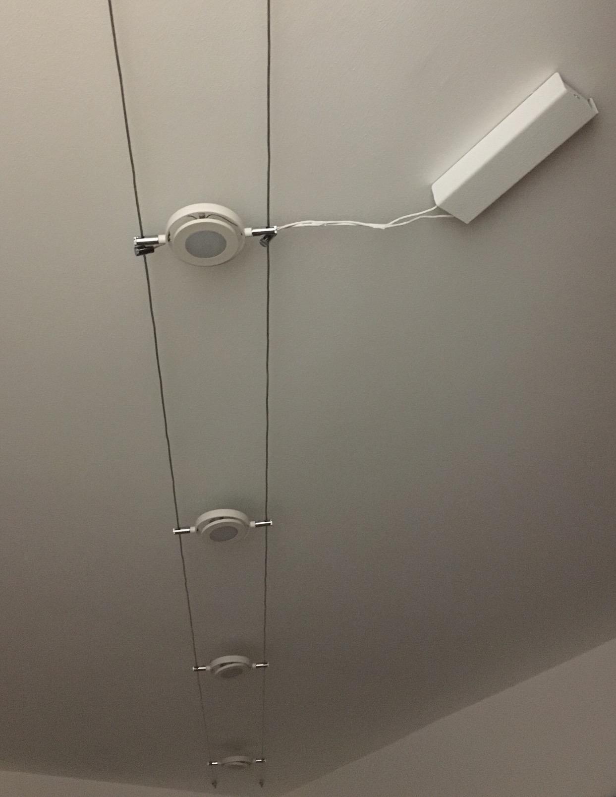 Paulmann Seilsystem 941.06 LED Seilleuchten 6er Set Weiß matt