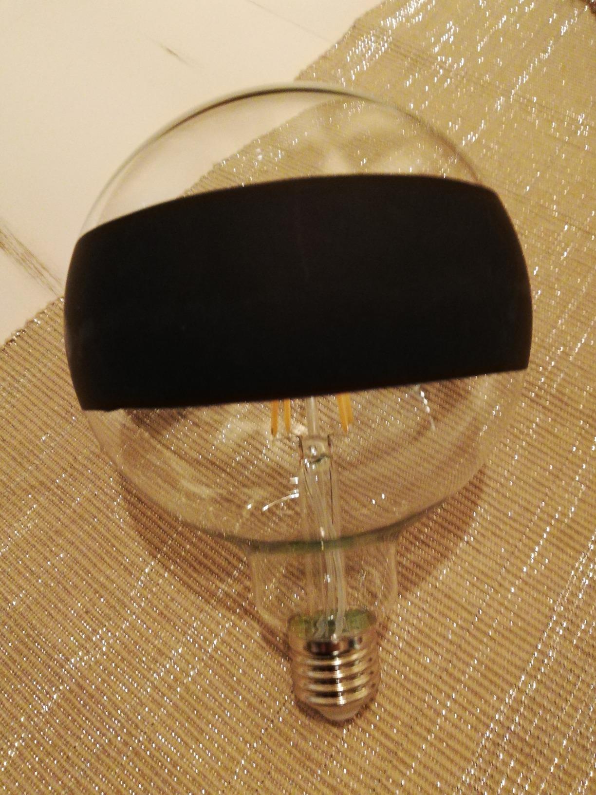 Paulmann 28682 Filament LED Lampe G125 E27 Ringspiegel 2700K