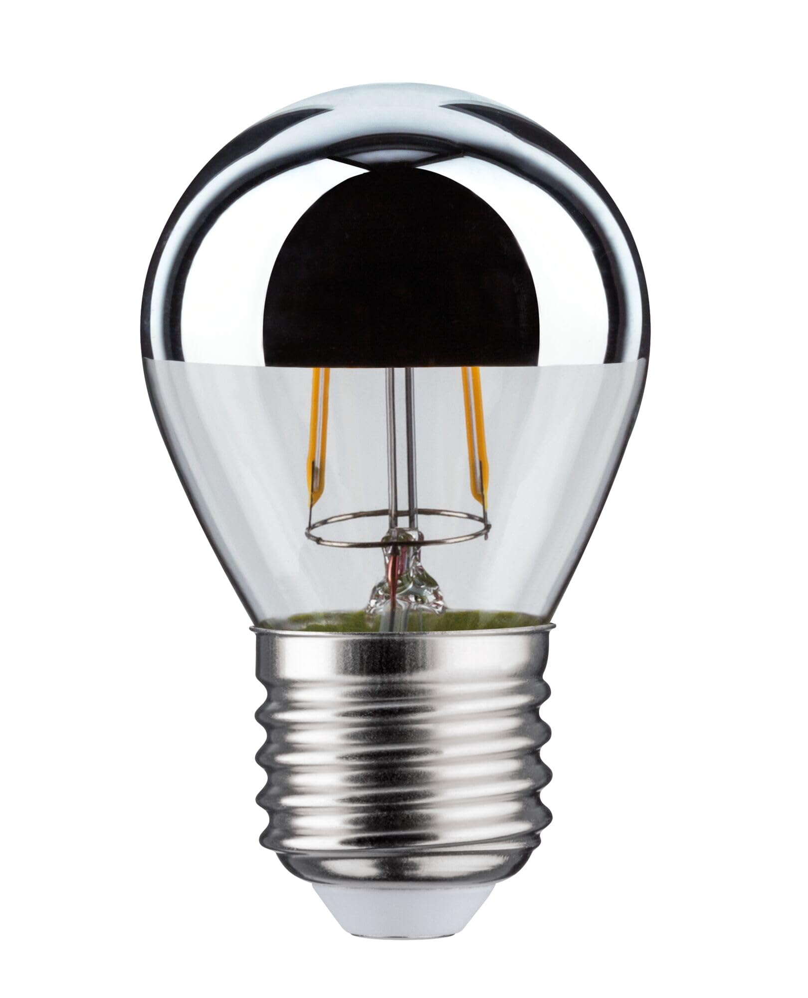 Paulmann 28483 Tropfen LED Lampe E27 Kopfspiegel silber