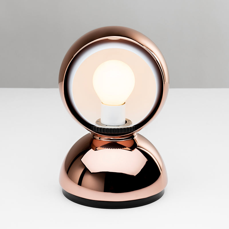 Artemide Eclisse PVD Tischleuchte Schwarz verstellbar