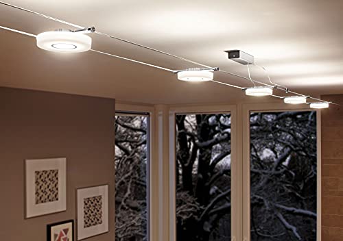 Paulmann 940.90 Seilsystem Einzelleuchte silber integriert LED
