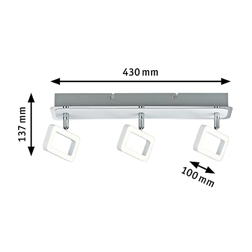 Paulmann Frame 66640 Deckenstrahler 3-flammig weiß LED