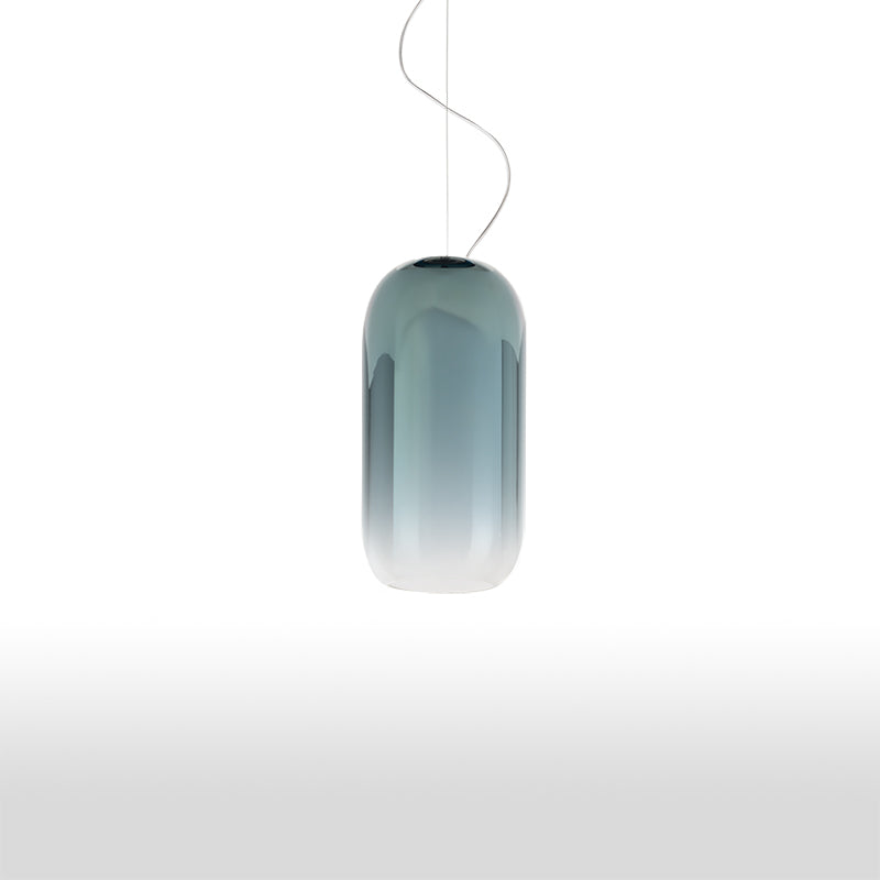 Artemide Gople Mini Hängeleuchte Kupfer Glas