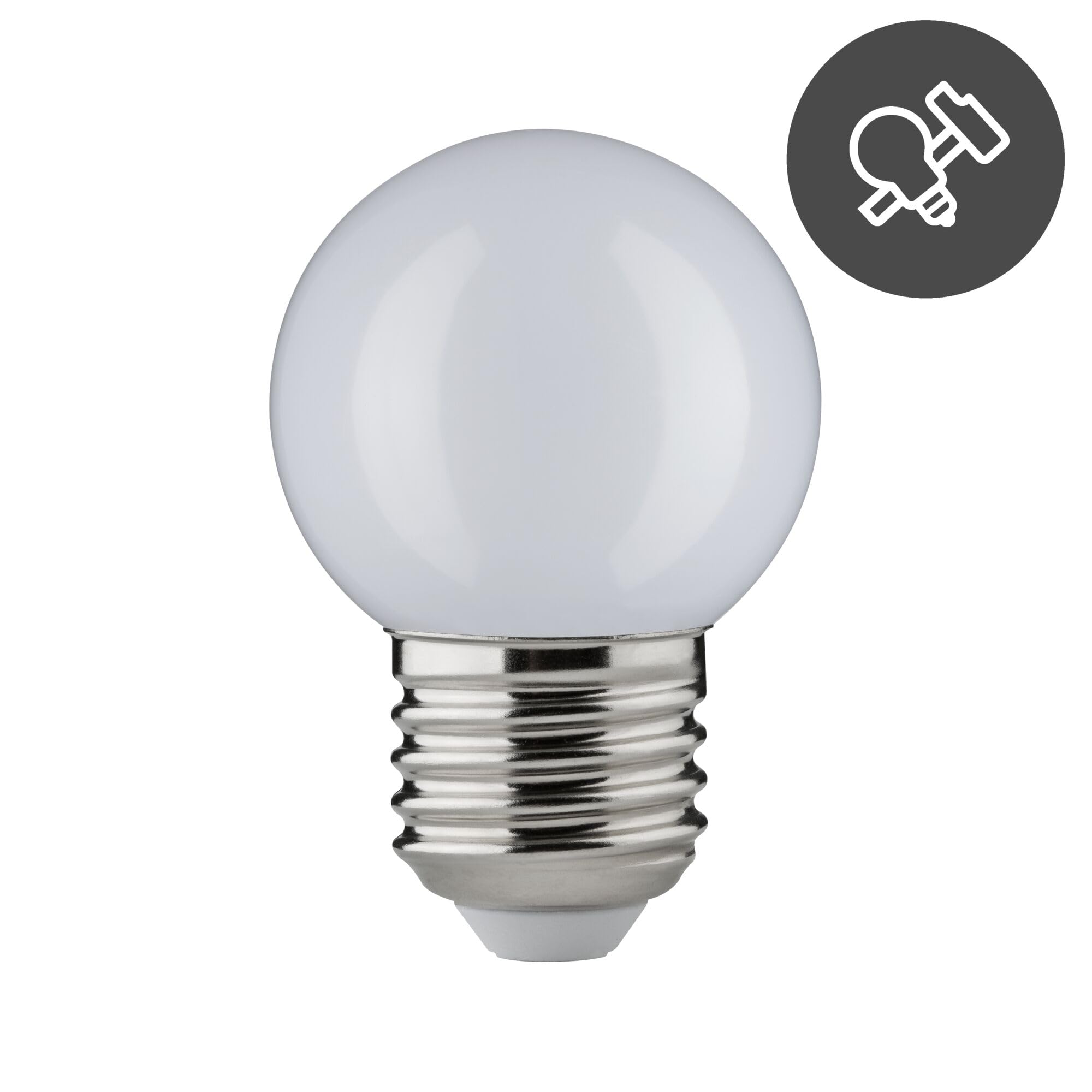 Paulmann 28527 LED Tropfen E27 2W Warmweiß Schlagfest