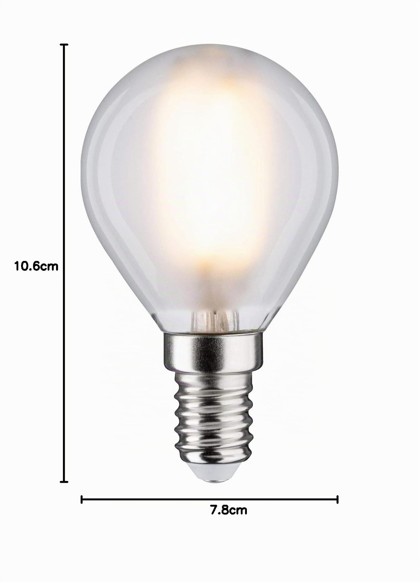 Paulmann 28632 LED Filament Tropfen E14 5W Dimmbar