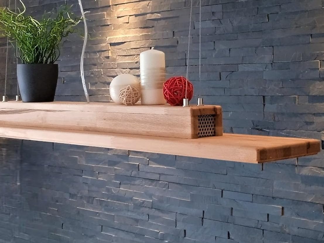 Friesenlicht Cora Pendelleuchte Buche 100 cm 3 Spots