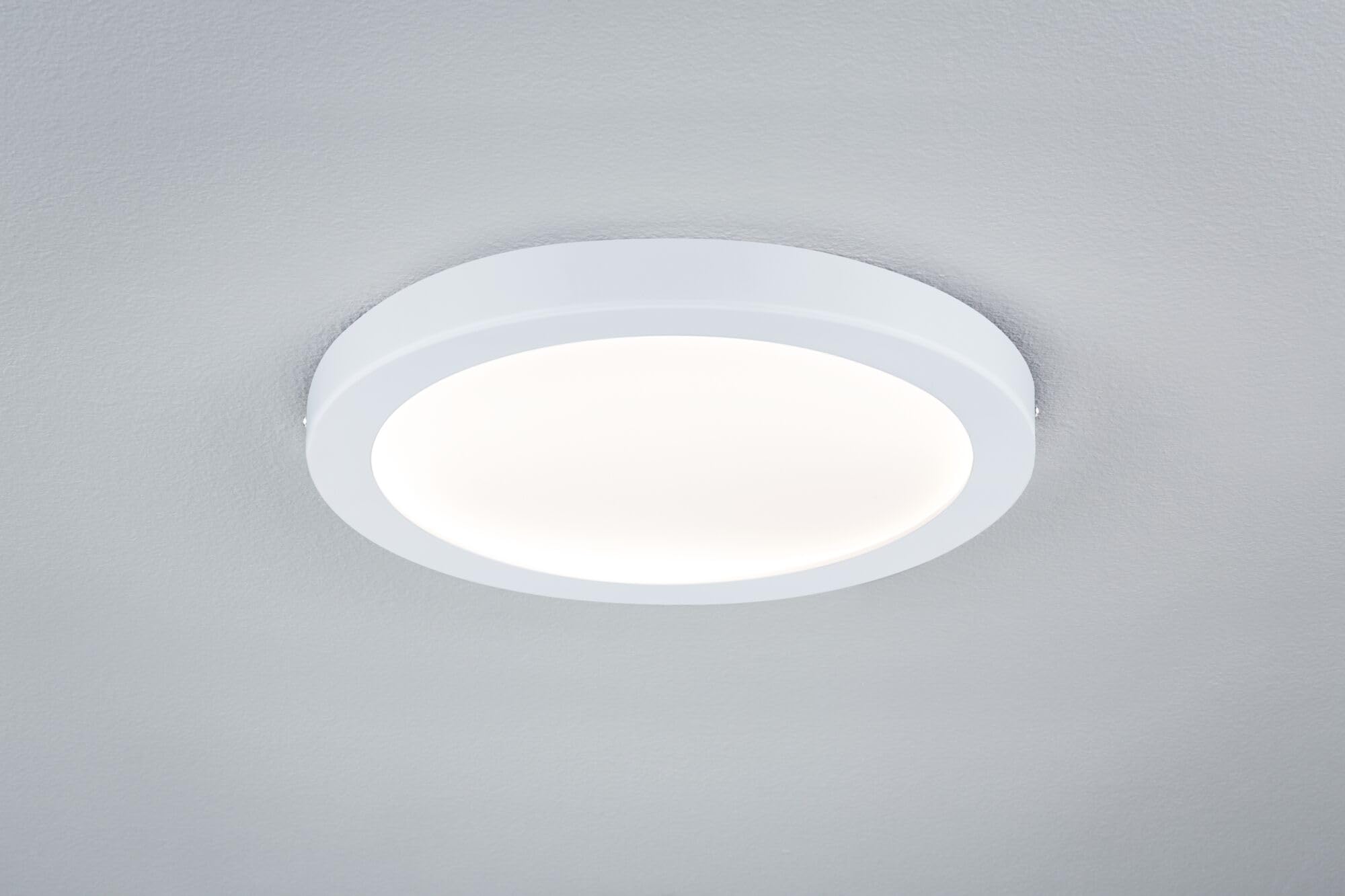 Paulmann Abia 708.99 LED Panel Deckenleuchte Ø300 Weiß