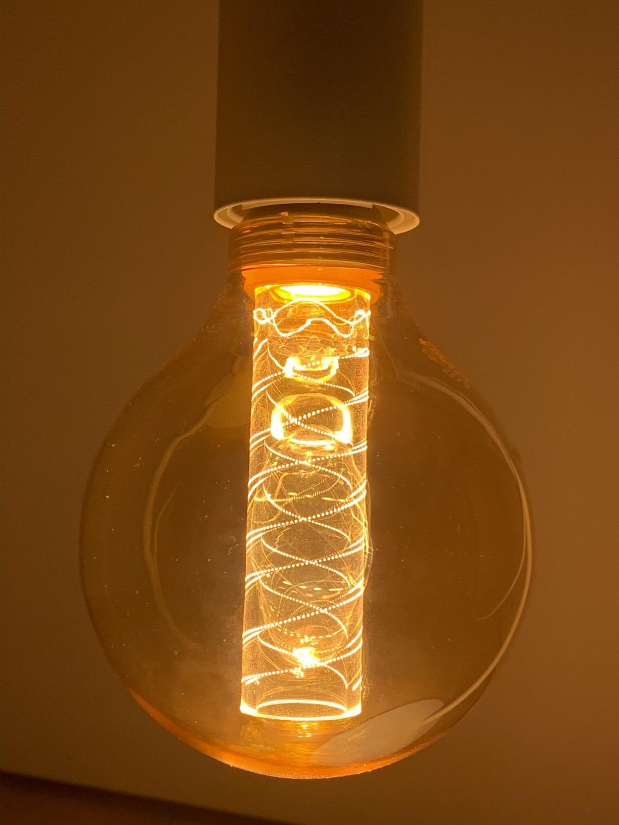 Paulmann 28601 LED-Lampe E27 Kerze Ring Gold 1800K