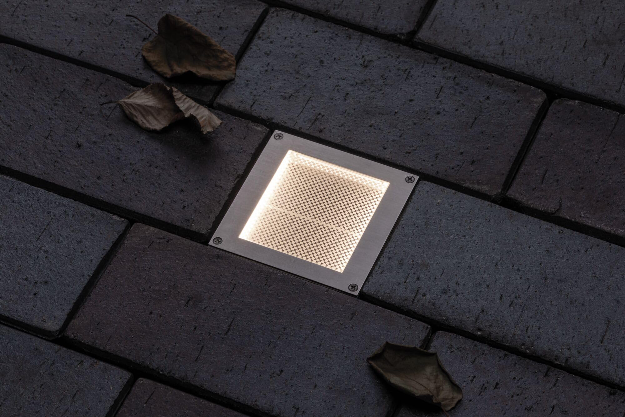 Paulmann Aron 94238 Solar Bodeneinbauleuchte 10x10cm IP67