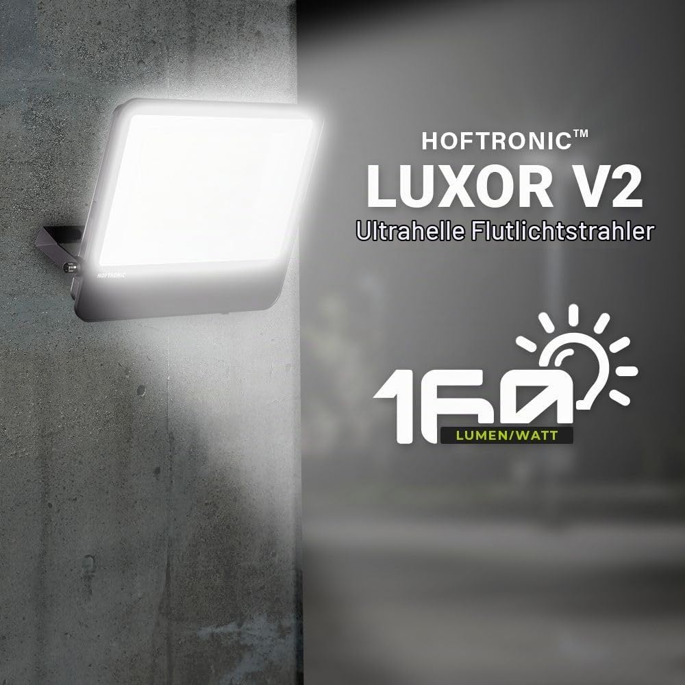 Hoftronic Luxor V2 LED Strahler 200W 6500K Tageslichtweiß