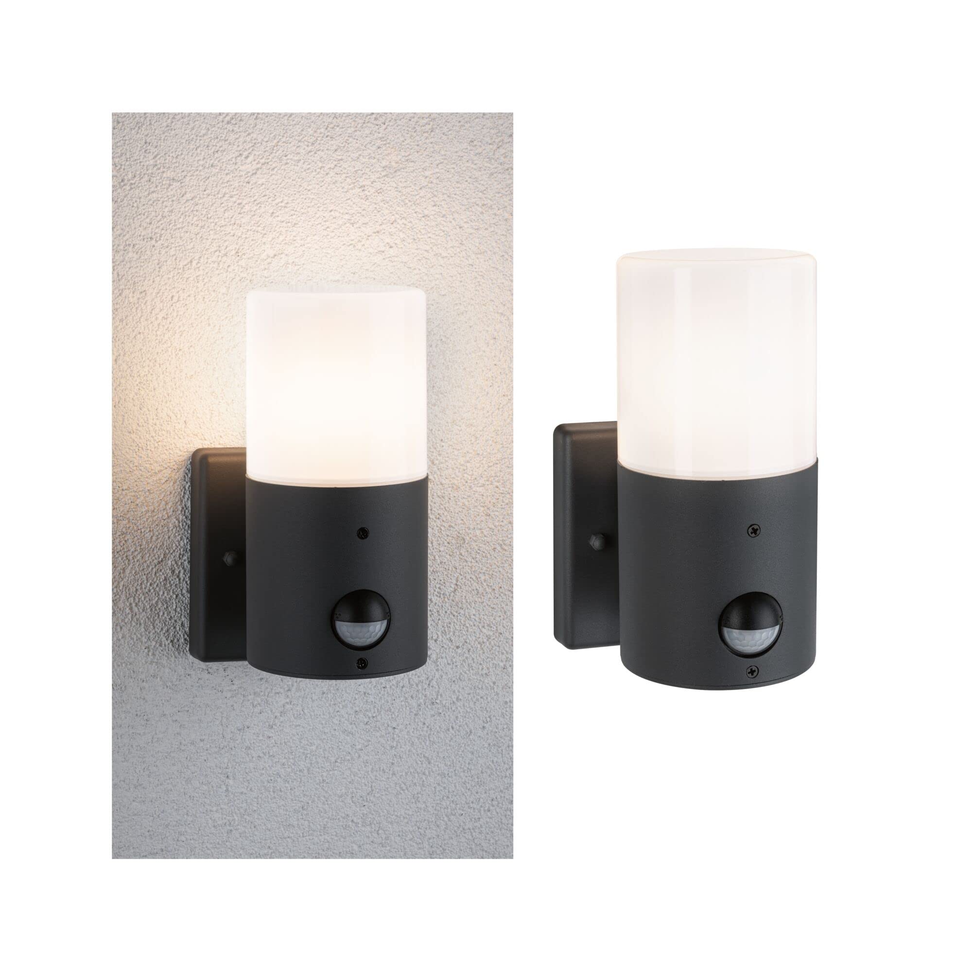 Paulmann Tubs 94648 Außenwandleuchte grau E27 IP44