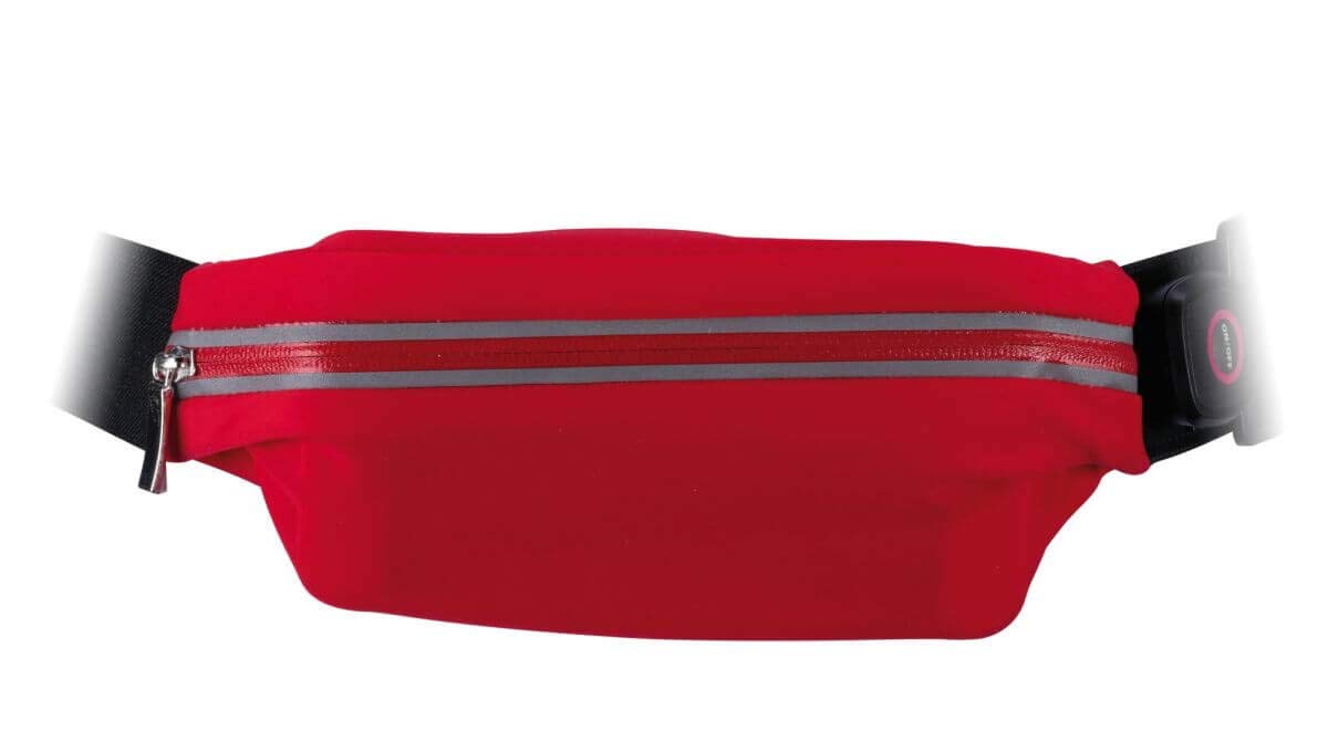 Paulmann 70968 Function Laufgurt LED rot mit Smartphone-Fach