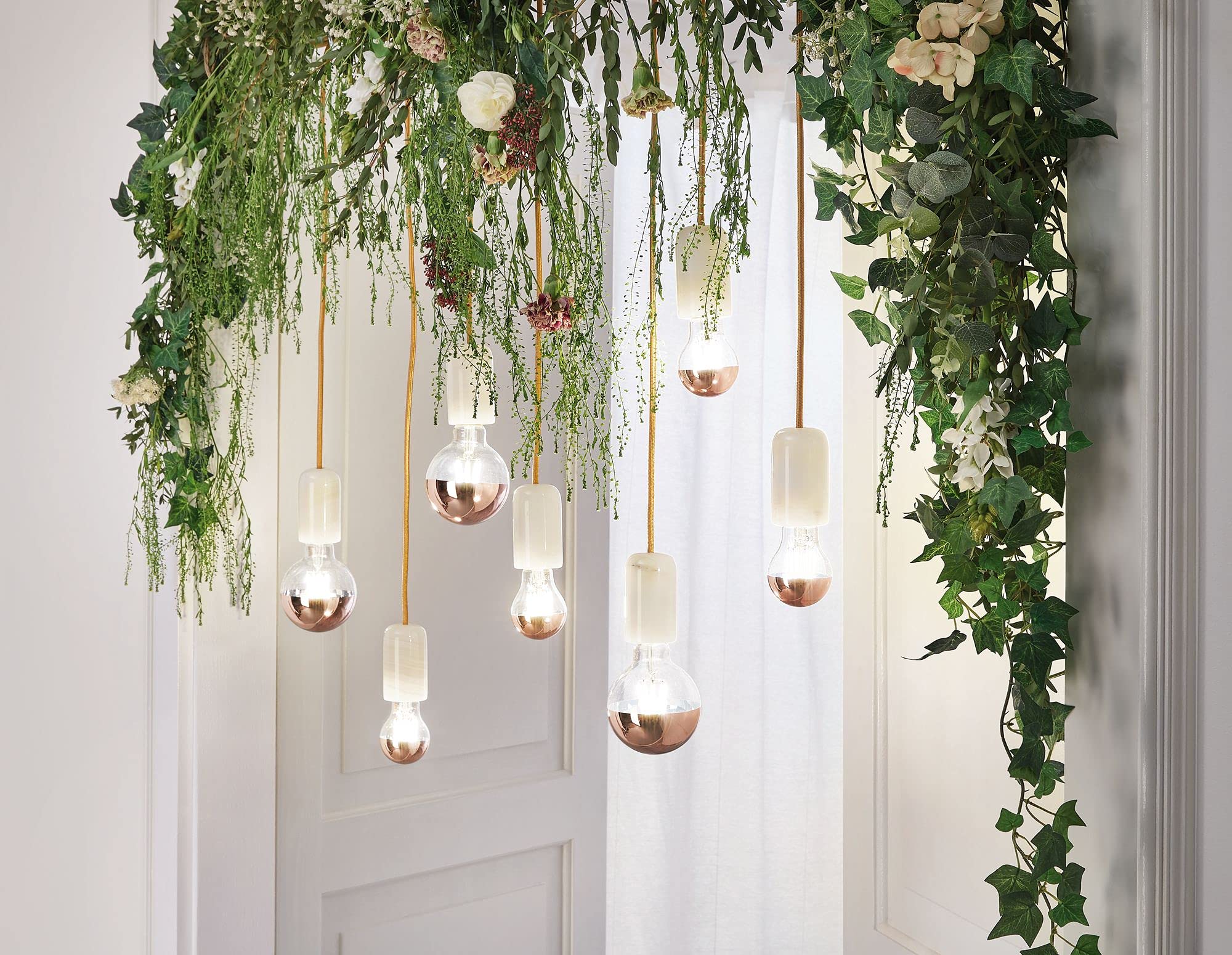 Paulmann 28457 Globe LED-Leuchtmittel E27 Kopfspiegel rosegold