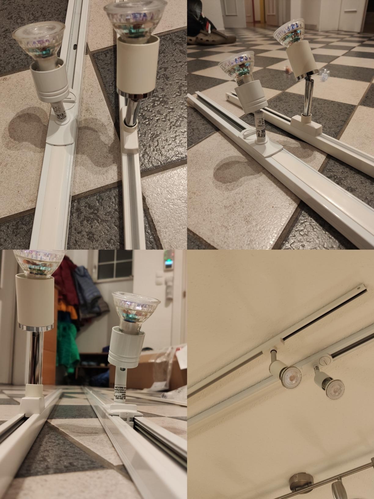 Paulmann URail 95462 Schienensystem Set 1m 3xGU10 chrom
