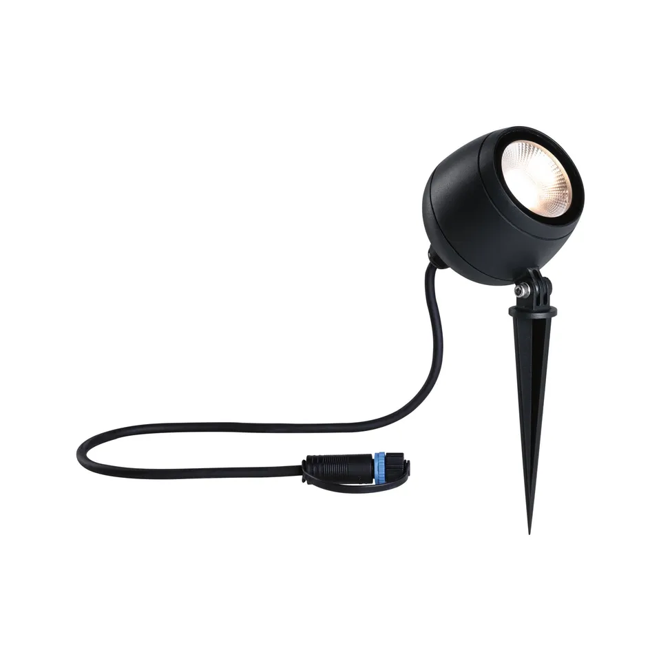 Paulmann Plug & Shine 94774 Gartenstrahler Kikolo anthrazit