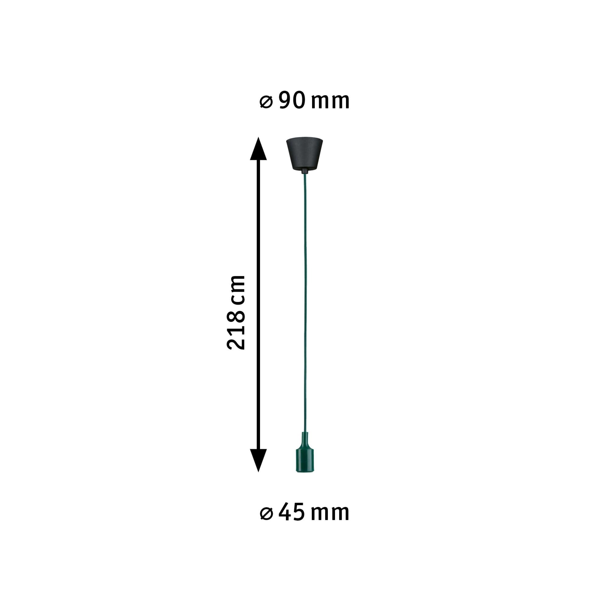 Paulmann Neordic Ketil 78429 Pendelleuchte grün E27