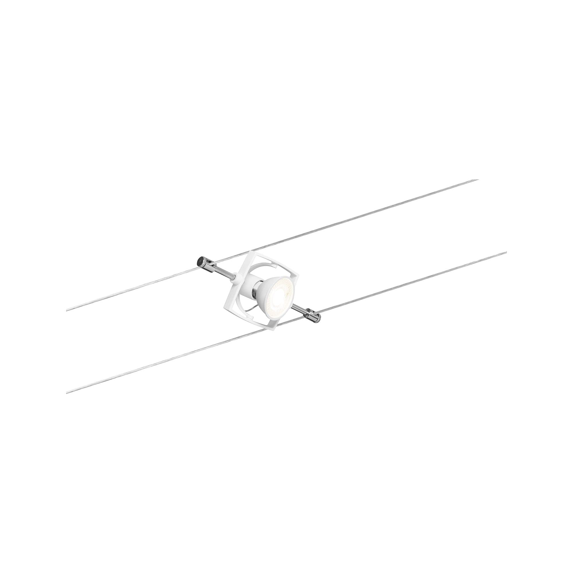 Paulmann Seilsystem Tech Set GU5,3 Seilleuchte Weiß 5x10W Komplettset