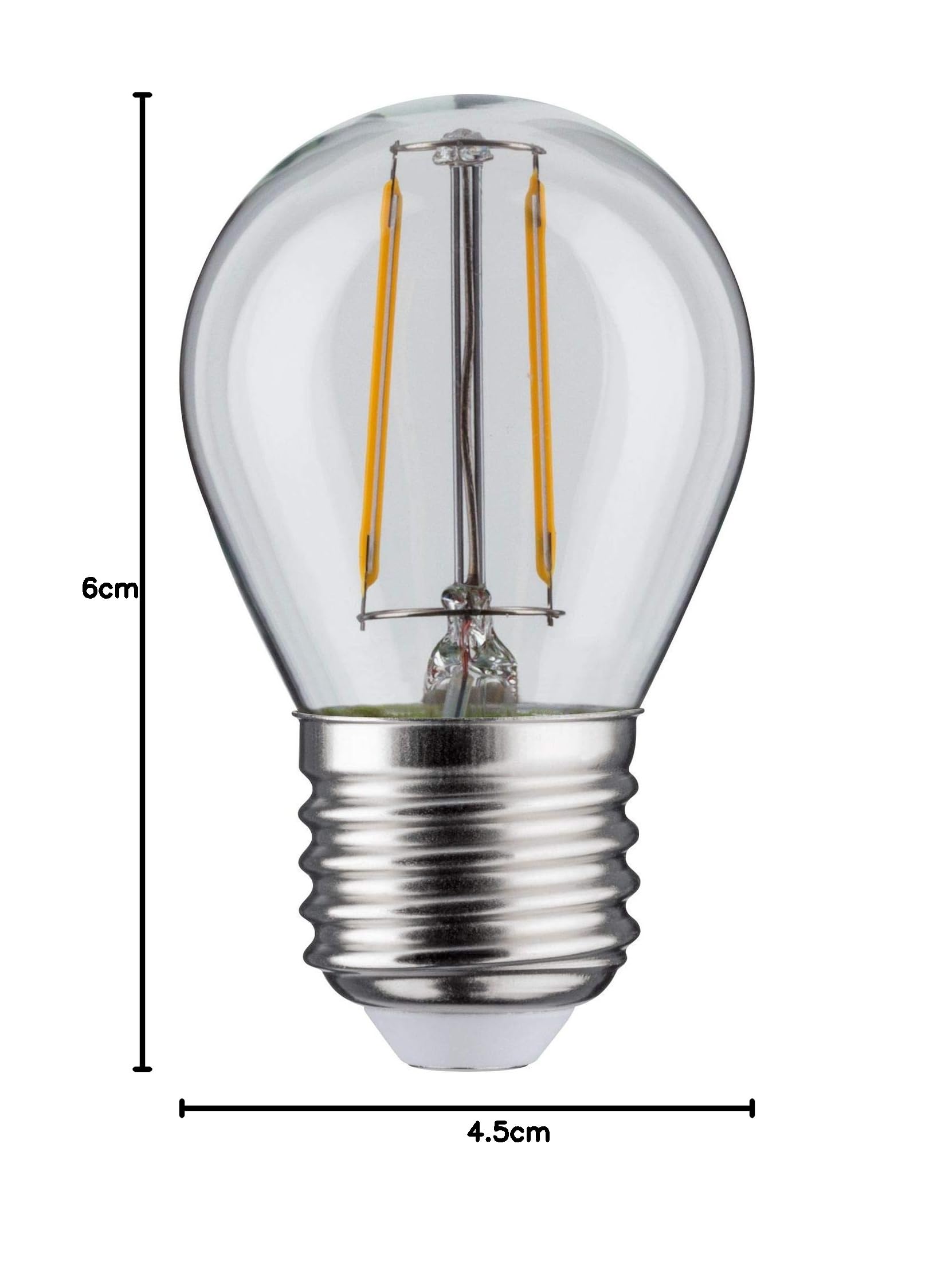 Paulmann Filament 28691 LED Tropfen E27 Klar 2700K