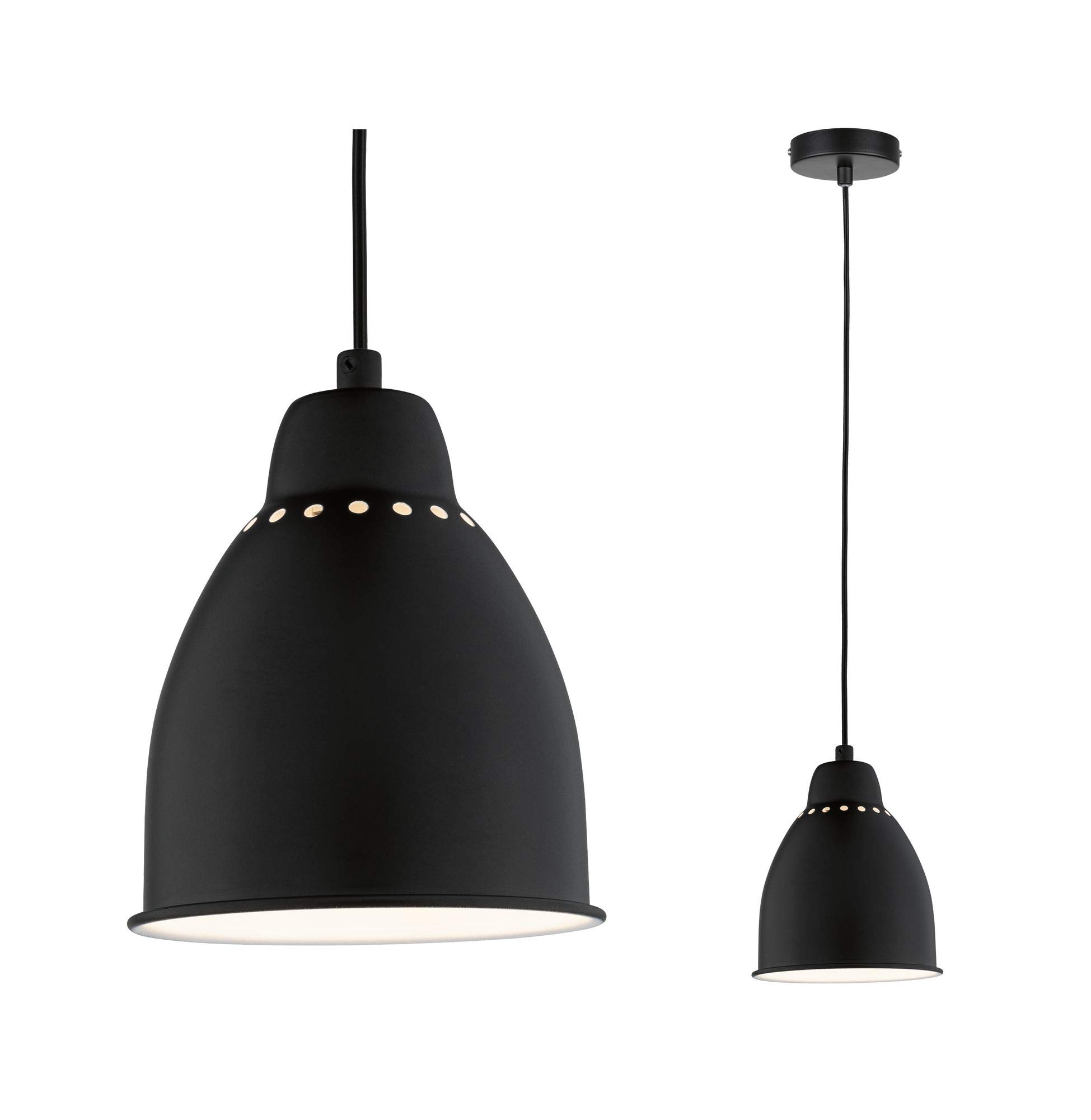 Paulmann Neordic Hilla 79763 Pendelleuchte schwarz E27