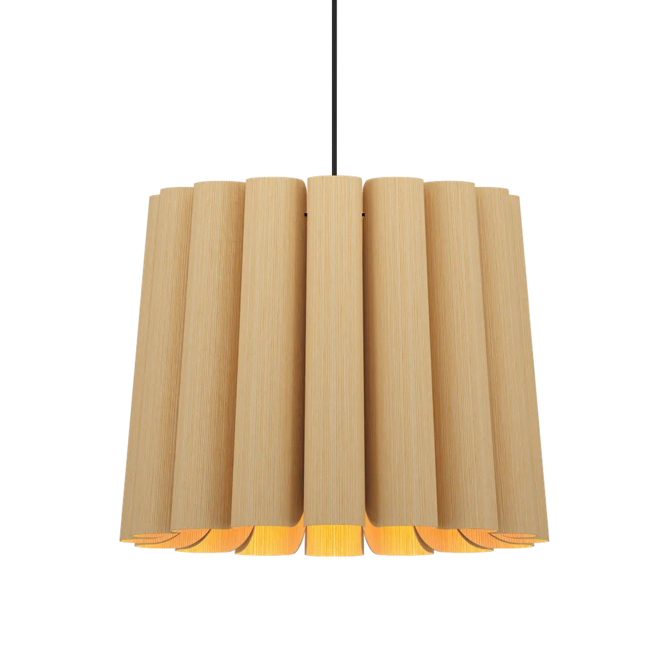 Bruck Renata Medium Pendelleuchte Holz farbig