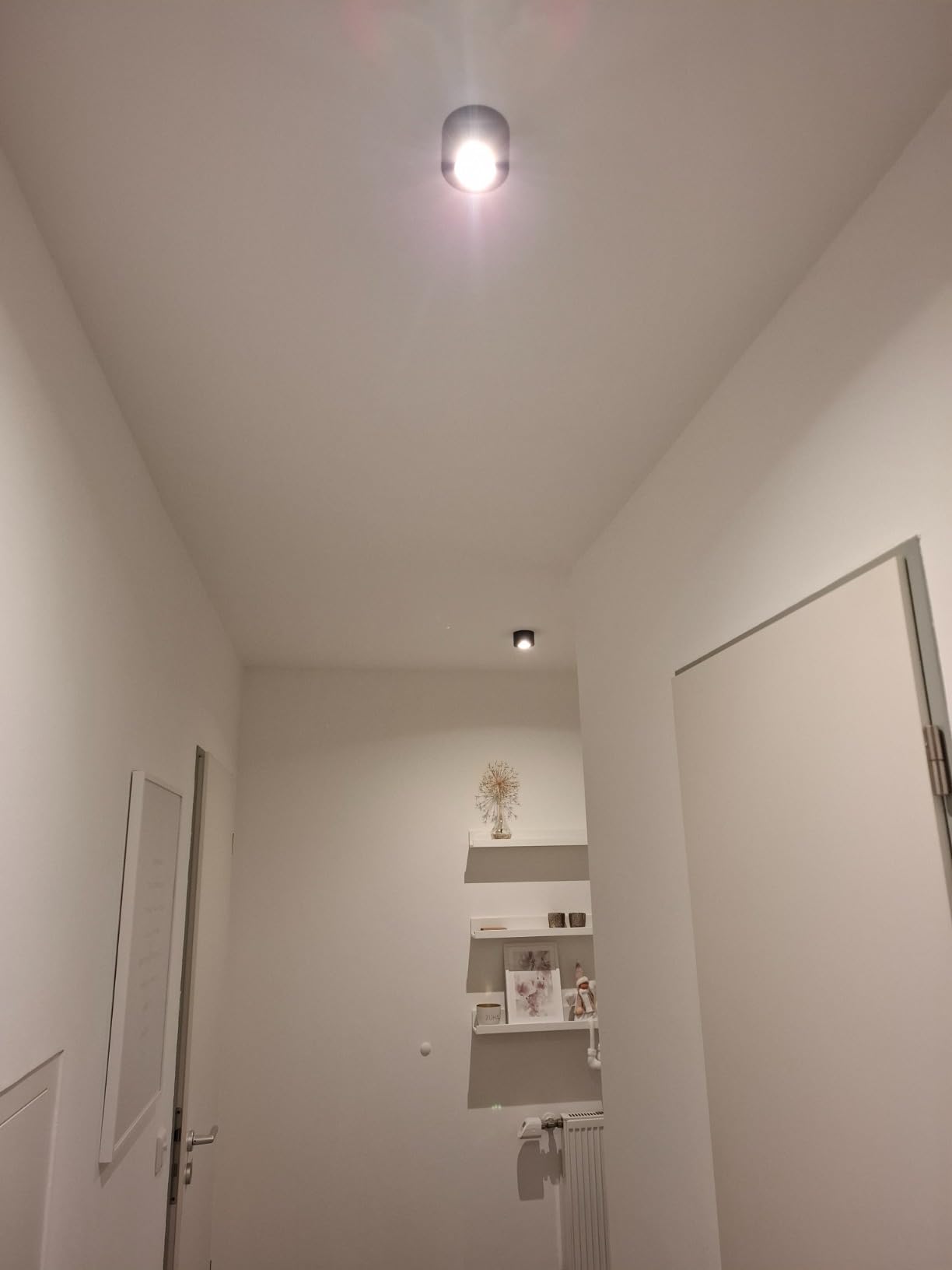 MATO Aufbaustrahler Ø80 schwarz 5W 3 Lichtfarben