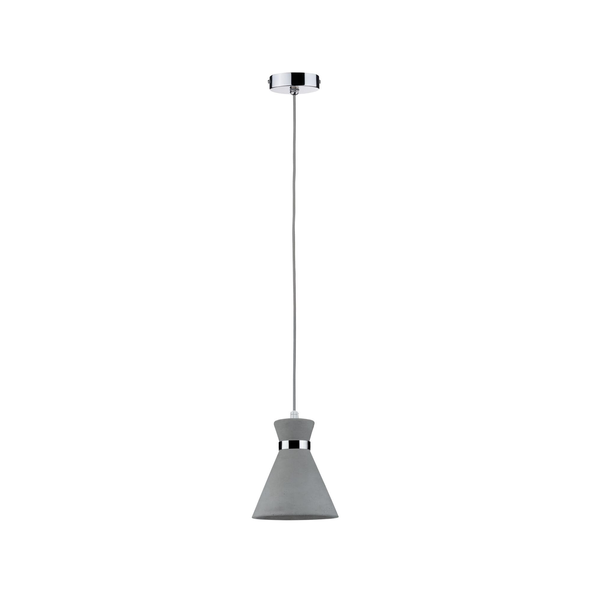 Paulmann 70890 Verve Pendelleuchte E27 Beton IP44 ohne LM