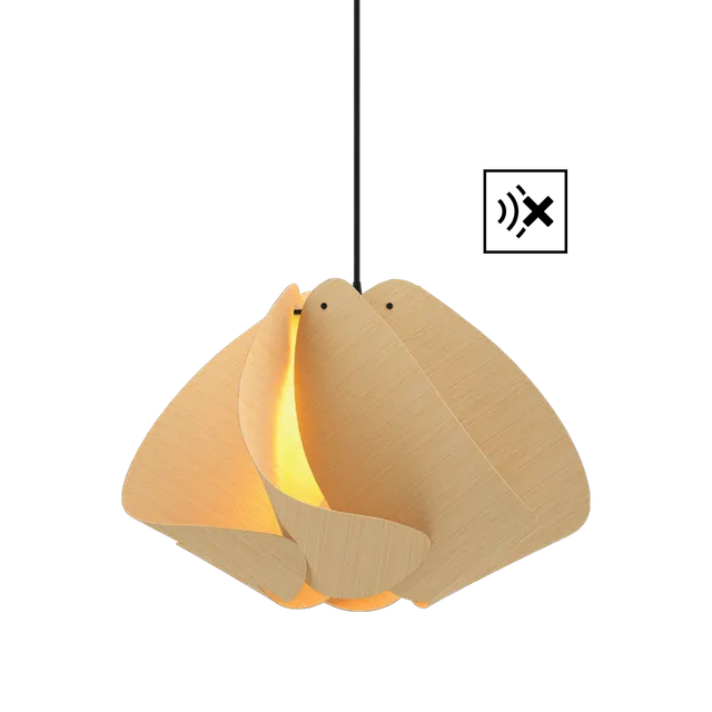 Bruck Matilda Pendelleuchte Holz handbemalt