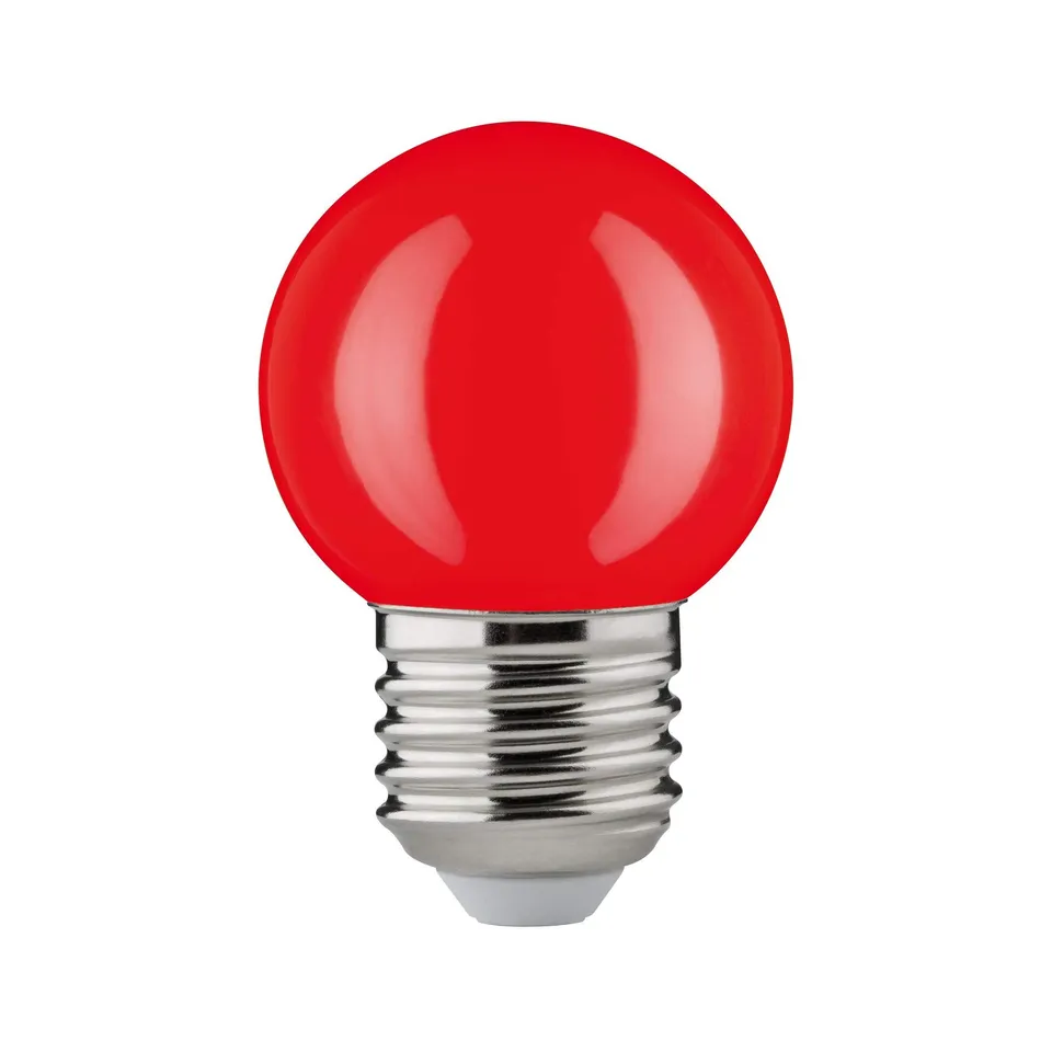 Paulmann 28528 LED Tropfen E27 rot schlagfest 2W