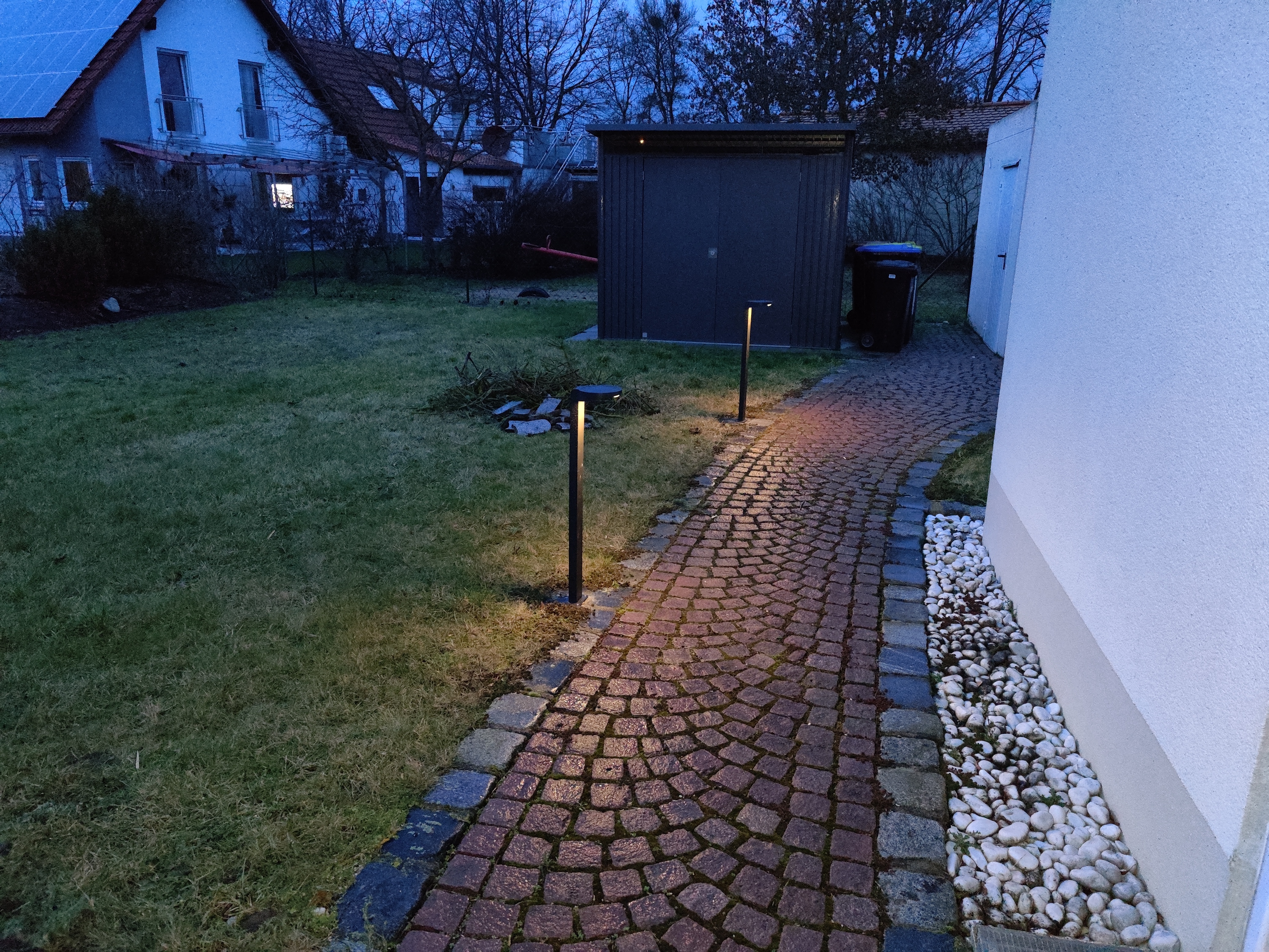 Paulmann Ryse 94249 Solar Pollerleuchte Sensor IP44